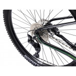 Horský bicykel ROMET MUSTANG M5 2024 M Čierno-zelená